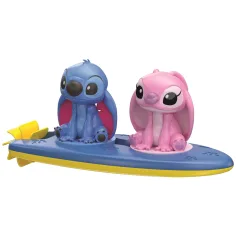 Стич и Анджел с дъска за сърф играчка за баня - Clementoni baby изображение 2