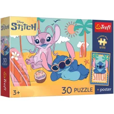 Stitch 30бр. премиум пъзел - Trefl изображение 1
