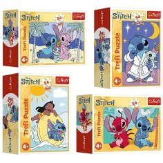 Stitch 54бр. мини пъзел в различни варианти 1бр. - Trefl