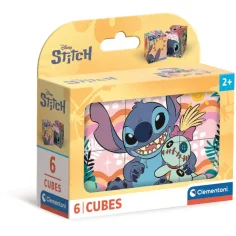 Stitch 6-бройна приказна кубче - Clementoni