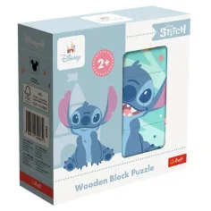 Stitch 9-бройна кубична пъзел - Trefl