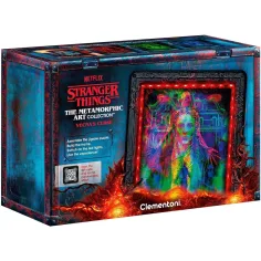 Stranger Things – Проклятието на Векна 520 части пъзел с рамка и RGB LED осветление – Clementoni