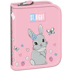 St.Right Cute Rabbit заек с шарки разтегателен несесер PC03 20,5x14x3,5cm
