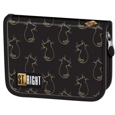 St.Right Golden Cats разширяемо несесер PC03 20,5x14x3,5 см