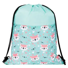 St.Right Lovely Fox раничка с лисица, спортна чанта 43x32см