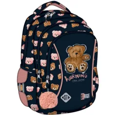 St.Right Teddy Bear мечешка ученическа раница, раница BP26 39x27x17cm