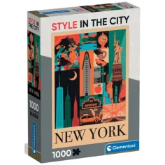 Style in the City New York пъзел 1000 бр. - Clementoni