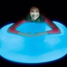Super Glo Wubble светеща сапунена топка син цвят 75см изображение 3