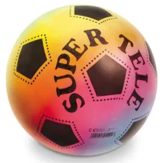 Супер Телe Rainbow BioBall гумена топка 23см - Mondo Toys