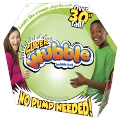Супер Wubble балонна топка в зелено 75см