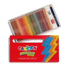 Supercolor 40бр. комплект за рисуване - Carioca изображение 2