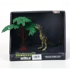 T-rex фигура с дърво 12см