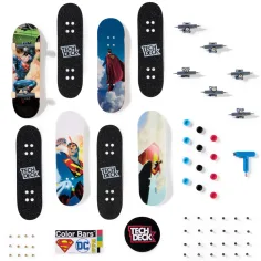 Tech Deck: Superman фингерборд 4бр. комплект скейтборд - Spin Master изображение 2