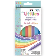 The Littles: Пастелни цветове 8бр. тънкописец комплект