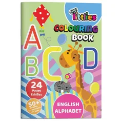 The Littlies: ABC оцветяване 24 страници 50 стикера A4