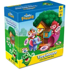 Thinkfun: Дървена къща - Игра с супер пързалка на жабата