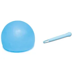 Tiny Wubble тъмно светещ син балон 30см изображение 3