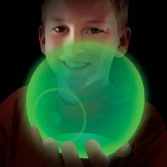 Tiny Wubble тъмно светеща зелена балонна топка 30cm изображение 2