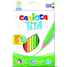 Tita комплект цветни моливи 18бр - Carioca