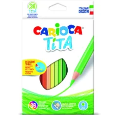 Tita комплект цветни моливи 36бр - Carioca