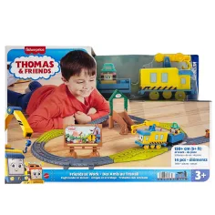 Томас и приятели: Приятели на работното място моторизирана писта - Mattel