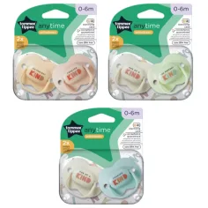 Tommee Tippee: Anytime комплект биберони 2бр (0-6м) изображение 1