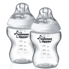 Tommee Tippee: Closer To Nature ANTI-COLIC бебешко шише 260 мл, комплект от 2 бр. (0 м+) изображение 2