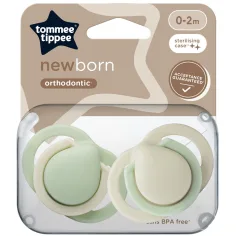 Tommee Tippee: Новородено биберон 2бр. комплект в различни варианти (0-2 м.)