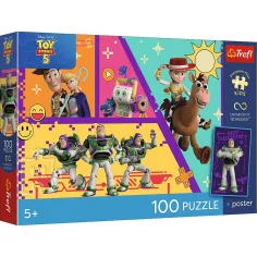 Toy Story 100 части UFT пъзел с постер - Trefl
