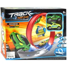 Track Racing състезателна писта с 360° супер контур и 2 малки колички