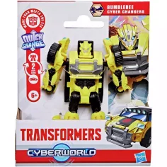 Transformers Cyberworld: Бъмбълби – Cyber Changers фигура - Hasbro