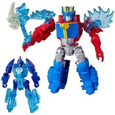 Transformers Cyberworld: Героите от открито море Енергонова вълна Оптимус Прайм и Мираж, робот-фигурки - Hasbro изображение 2
