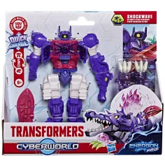 Transformers Cyberworld: Ultimate cyber changers робот-фигура Shockwave - Hasbro