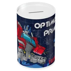Transformers - Оптимус Прайм метална касичка 10x15см