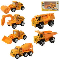 TruckMan: Строителен камион в различни варианти 6,5 см 1 бр