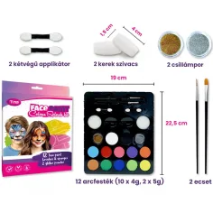TyToo: Colour Splash комплект за лицево рисуване изображение 2