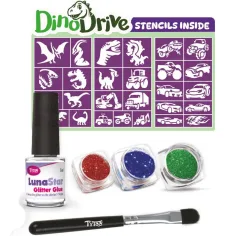 TyToo: DinoDrive комплект за бляскави татуировки изображение 2
