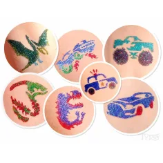 TyToo: DinoDrive комплект за бляскави татуировки изображение 3