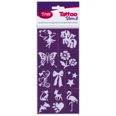 TyToo: Dream pack за момичета шаблон комплект за блестящи татуировки