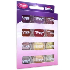 TyToo: Топли цветове комплект брокат 12x2,5ml