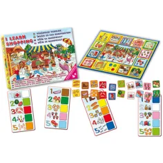 Учим се да пазаруваме 4 езиково развиваща игра - D-Toys