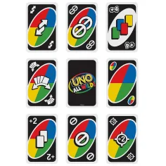 UNO: All Wild! - Лудост картова игра - Mattel изображение 3