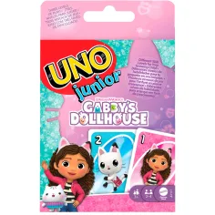 UNO Junior: Gabi къща за играчки картова игра - Mattel