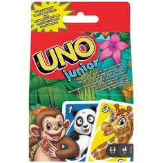 UNO Junior игра с карти с животни - Mattel