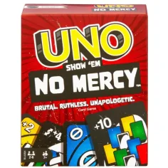 UNO No Mercy: Няма милост картова игра - Mattel
