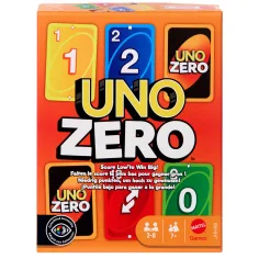 UNO Zero картова игра - Mattel
