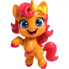 Washy Friends: Color Reveal Плискащи се еднорози изненадваща фигурка - различни видове изображение 3