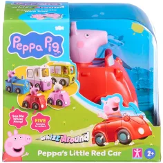 Whizz-Around Peppa прасенце червена кола