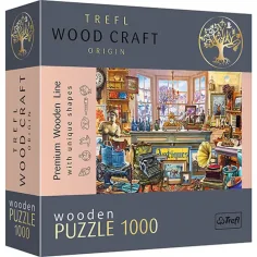Wood Craft: Антиквариум 1000 бр. пъзел - Trefl