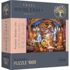 Wood Craft: Магическа стая 1000 части премиум дървен пъзел - Trefl